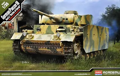 Academy Hobby 13545 German Panzer III Ausf.L Battle Of Kursk 1/35 • $34.95