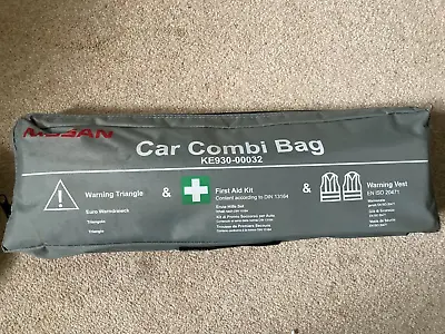 Nissan Micra Note Juke Qashqai Car Combi Bag First Aid Kit Vest Ke930-00032 • £9.99