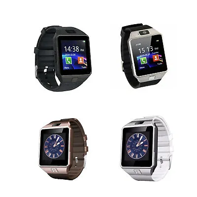 DZ09 Smart Watch Sim Phone Bluetooth Camera Compatible With Apple IOS Samsung • $21.45