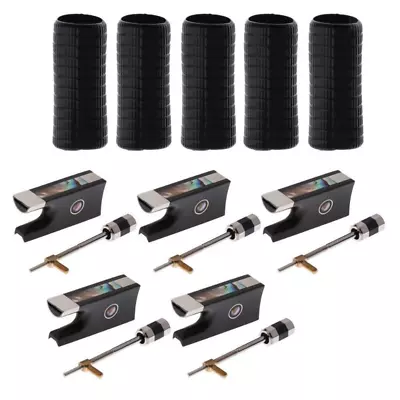 Violin Repair Tools Ebony Bow Frog Bow Shaft Grip Sleeve 10pc 2023 NEW FAST SHIP • $30.26