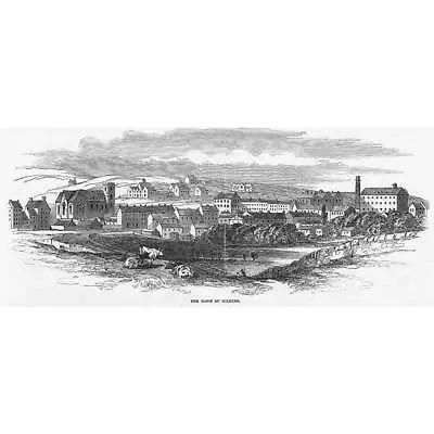 IRELAND The Town Of Kilrush - Antique Print 1849 • $12.43