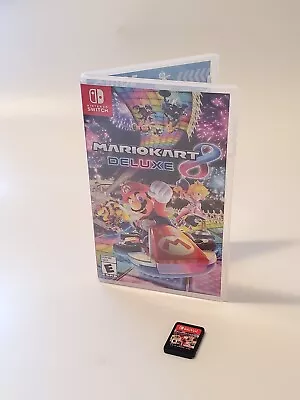 Mario Kart 8 -- Deluxe Edition (Nintendo Switch 2017) [Physical] EUC  • $37.99