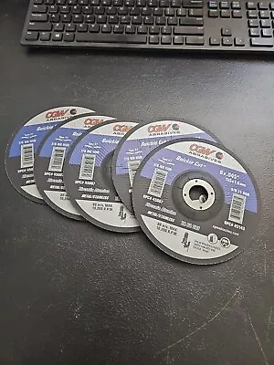 Pack Of 5 DISCS! 6  X .045  X 7/8  CGW  Quickie Cut  45007 Type 27 ZA60-SBF • $14