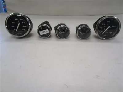 Faria Mercury Yamaha Gauge Set Of (5) Kronos Tachometer / Speedometer Boat • $249.95