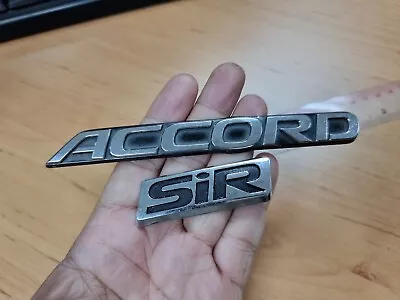 Rare JDM Honda  94 96 Honda Accord SiR Badges Emblem Logo • $150