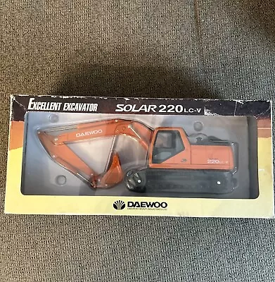 Daewoo Solar 220 LC-V Excellent Excavator 1/40 Scale Model • $100