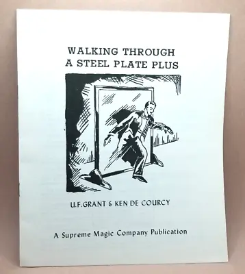 Walking Through A Steel Plate Plus - UF Grant And Ken DeCourcy - Paperback • $14.99