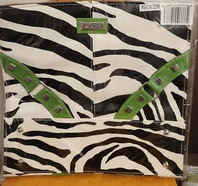 NEW Green Zebra Zoe MICHE Shell Fits Classic Base Purse Handbag SHELL ONLY • $15