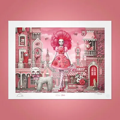 Mark Ryden Pink Pop Barbie Lithograph Art Print Poster S/#/COA Mattel Creations • $532