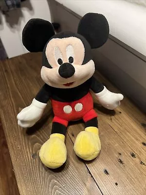 Disney Mickey Mouse 12   Piggy Bank Soft Plush Clubhouse Junior Save Money Coin • $8.99