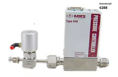 MKS 640A11TT1K62D Mass Flow Controller 10 Torr Swagelock 6LV-DABW4-P-C *working • $200