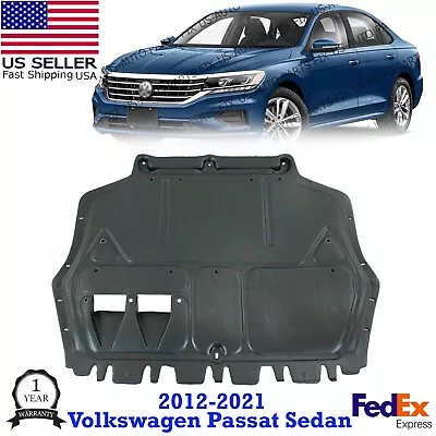 New Front Under Cover Engine Splash Shield For 2012-2021 Volkswagen Passat Sedan • $52