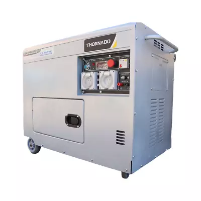 8Kva Silent Diesel Generator Key Start Single Phase Thornado TDS8000 • $3199