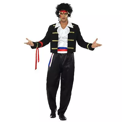 Adult Mens 1980s New Romantic Pop Rock Star Ant Music Fancy Dress Icon Costume • £27.52