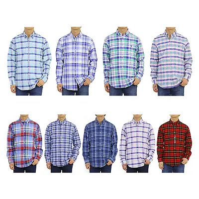 $29.99 • Buy Polo Ralph Lauren LS Long Sleeve Classic Fit Button Down Shirt Oxford - 9 Colors