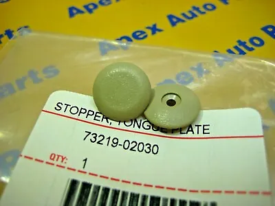 Toyota Lexus Seat Belt Stopper Repair Kit Genuine OEM Factory Toyota  Tan • $15.32