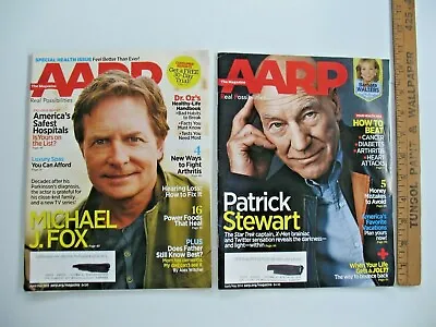 Lot Of 2 AARP Magazines April/May 2013 & April/May 2014 • $10.95