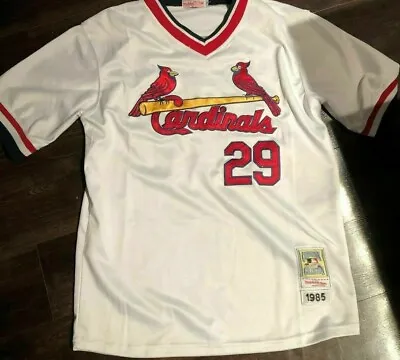 Mitchell & Ness COOPERSTOWN COLLECTION 1985 VINCE COLEMAN THROWBACK Jersey SZ 50 • $150