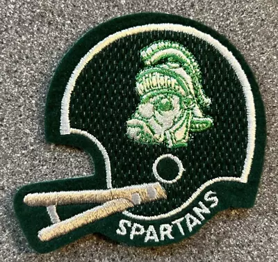 Michigan State Spartans Ncaa College Football Vintage 3.25  Helmet Team Patch • $8.95