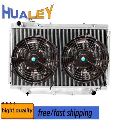 3ROW Radiator+FAN FOR Toyota Landcruiser 80 Series 1HZ/1HDT HZJ80 4.2 Diesel MT • $330