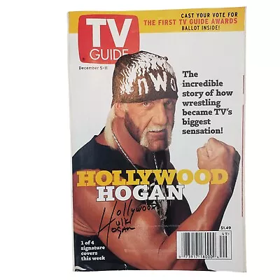 TV Guide December 5-11 1998 Hulk Hogan Hollywood Hogan • $3.99