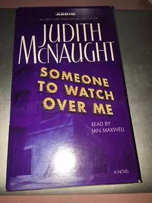 Someone To Watch Over Me By Judith McNaught (2003 Cassette Abridged) • $24.88