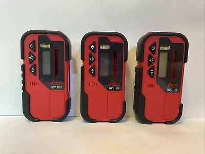 Leica RVL100 Line Laser Receiver Lot Of 3 • £96.42