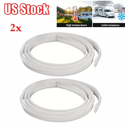 51  Waterproof White Roof Vent Seal Camper Rubber For RV Motorhome Rounded Dome • $11.99