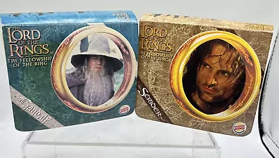 Lord Of The Rings Toys: Burger King Gandalph & Strider Figures With Boxes (2001) • £9.99