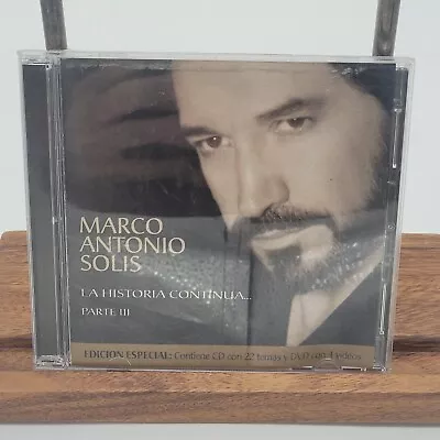 MARCO ANTONIO SOLIS - La Historia Continua Parte III 3- 2x Double  CD Edicion • $19.99