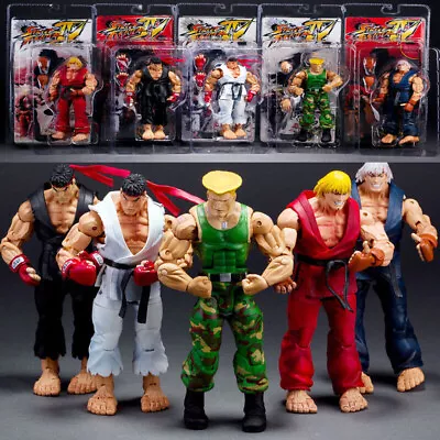 $29.99 • Buy NECA Street Fighter Ken Ryu Guile Chun Li Akuma 7  Action Figure Game Version