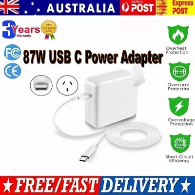 87W USB C Power Adapter Charger 2M Type-C Cord For Apple Macbook Air Pro Laptop • $27.99