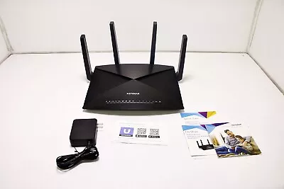 Netgear Nighthawk X10 Ad7200 Tri-band Wifi Router | R9000 | Black • $18.50