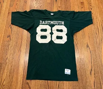 Dartmouth College Big Green Vintage Champion Durene Football Jersey #88 Indians • $88.99