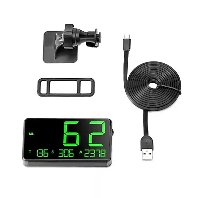 Motorcycle Bike Speedometer Speed Display KM/H MPH Digital GPS Meter Universal • $33.54