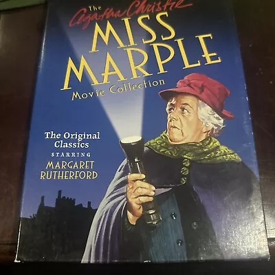 The Agatha Christie Miss Marple Movie Collection DVD 4 Movies W/ Sleeve B/W T7 • $34.99