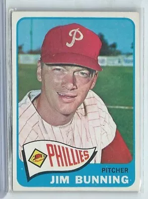 1965 Topps #20 Jim Bunning Phillies H.O.F. Beauty!!! • $0.01