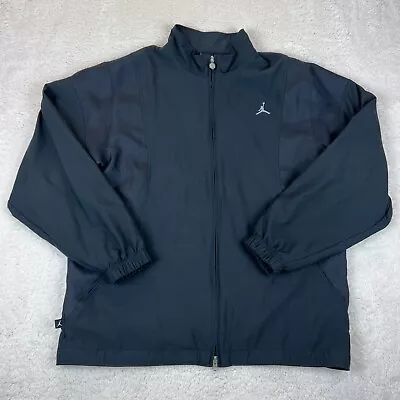 Air Jordan Jacket Mens Large Black Full Zip • $28.99