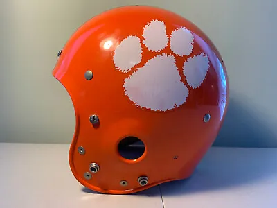 Vintage 1975 Clemson Tigers Riddell TAK-29 Football Helmet Rare - Game Used? • $949.99