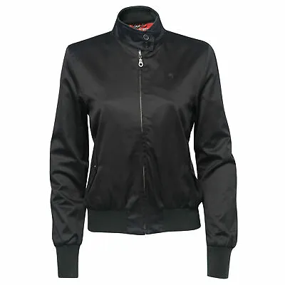 £79.99 • Buy Ladies / Womens Merc London Slim Fit Harrington / Bomber Jacket Mary - Black