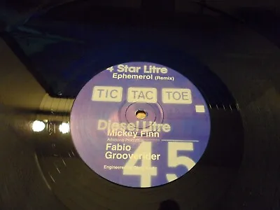 456 (Remix) / Ephemerol (Mickey Fin - 12” Vinyl - TIC TAC TOE - 1992 • £29.99