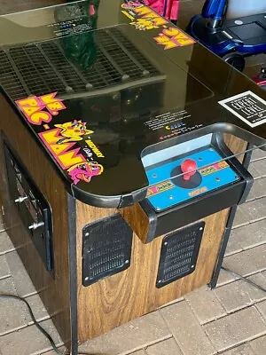 Mrs PAC-MAN  Original Cocktail Table Video Arcade Game MIDWAY By BALLY • $2800