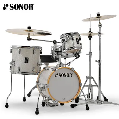 Sonor AQ2 MARTINI Maple 4 Piece Drum Set Shell Pack - White Marine Pearl • $789