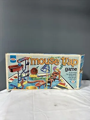 Mouse Trap Vintage Board Game 1975 By Ideal Original Box 4 • $11