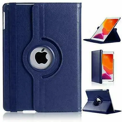 For Apple IPad 9th Generation 10.2  2021 360° Rotating Smart Leather Case Cover • £5.99