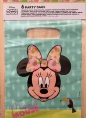 Party Bags Pack Of 6 For £1 MINNIE MOUSE TYPE 3 • £1