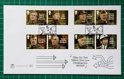 2018 Dad's Army Stuart First Day Cover Thetford  Postmark • £9.55