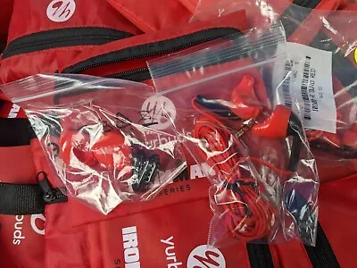 Lot Of 110 NEW YURBUDS Ironman Series In-ear Sport Headphones - Mixed Sizes RED • $330