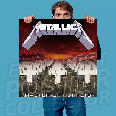 METALLICA Master Of Puppets BANNER HUGE Vinyl Poster Tapestry Album Art • $32.25