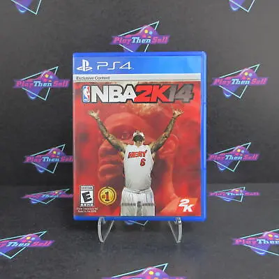 NBA 2K14 Lebron James PS4 PlayStation 4 - Complete CIB • $37.95